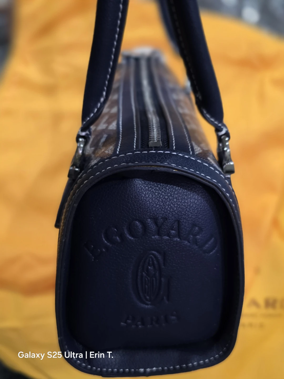 Blue Bonbonnière Canvas Bag - photo 4