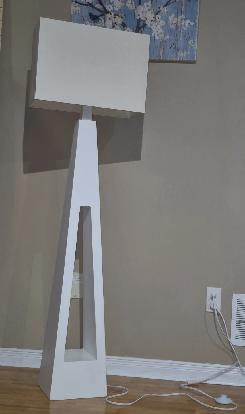 Modern White Floor Lamp