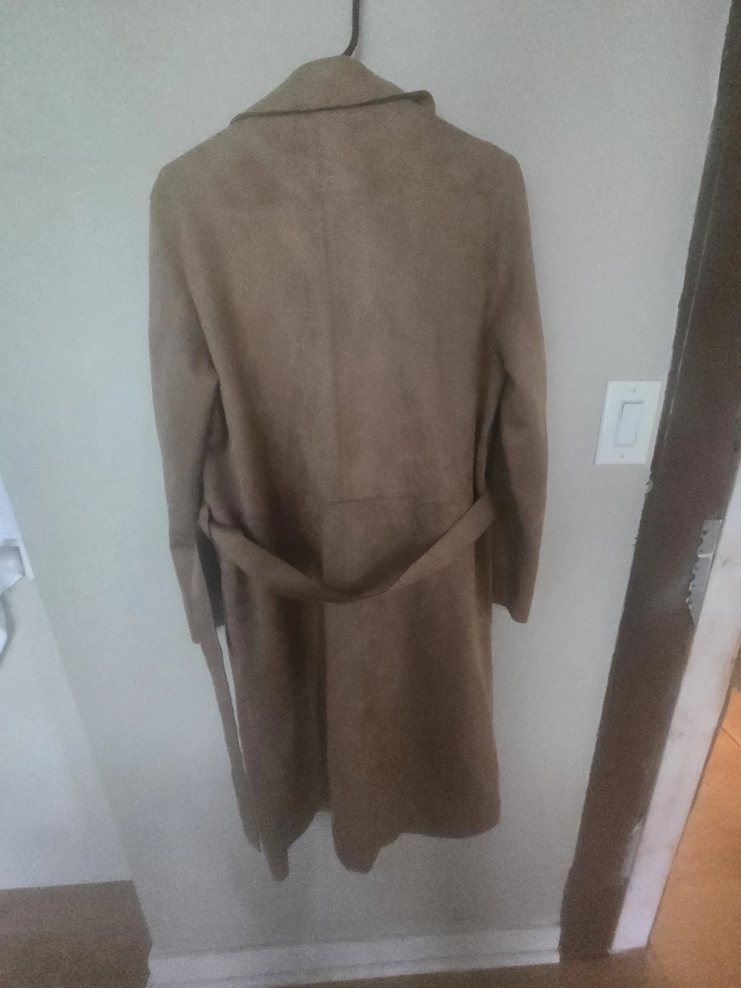 H&M Suede Trench Coat - photo 4