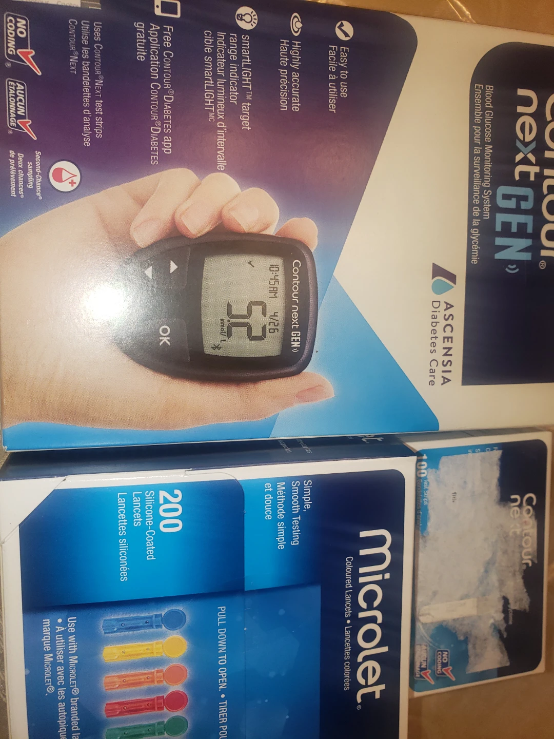 Glucose Meter & Microlet Lancets
