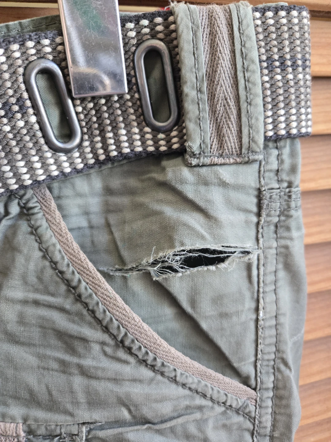 Cargo Capris from Jacob - NOTE CONDITION DETAILS - photo 2