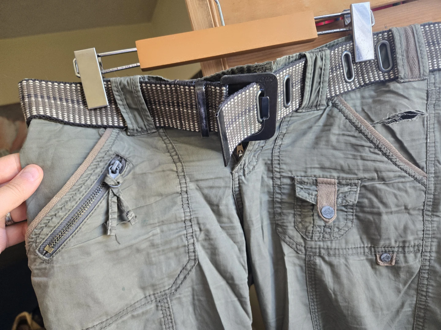 Cargo Capris from Jacob - NOTE CONDITION DETAILS - photo 3