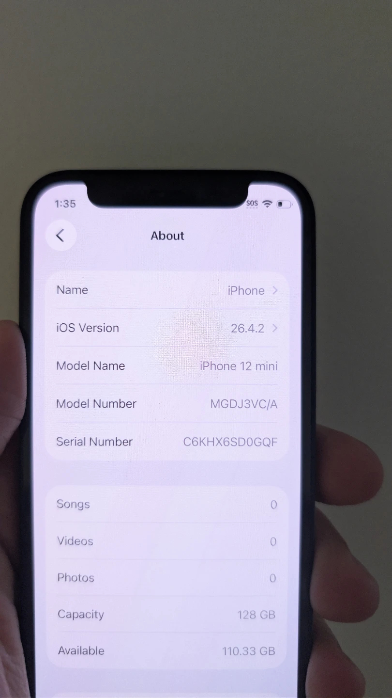 Apple iPhone 12 mini - 128 GB - 85% 🔋