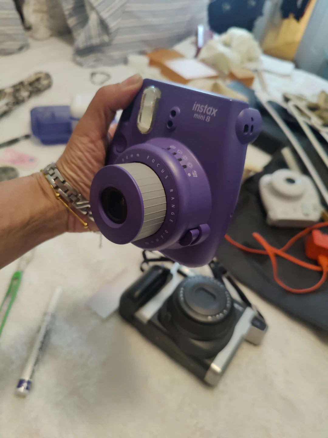 Fujifilm Instax Mini 8 Instant Film Camera - Grape Purple - photo 2