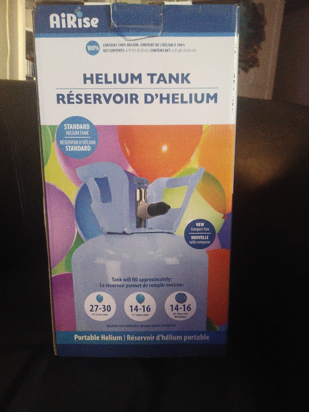 AiRise Helium Tank