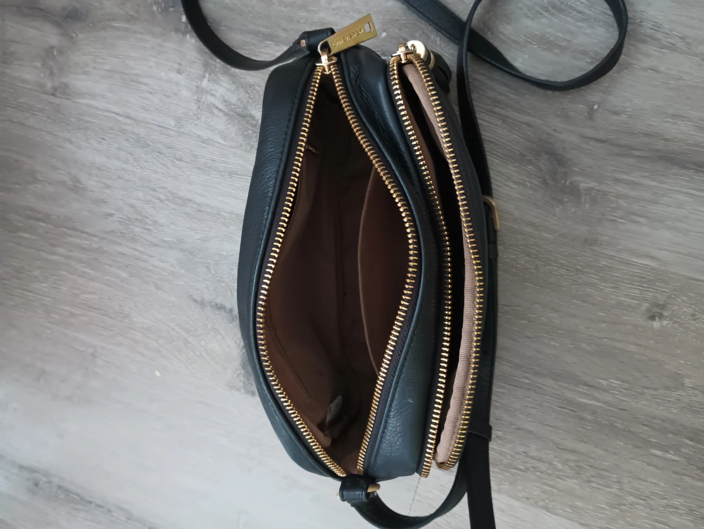 Lancaster Black Leather Crossbody Bag - photo 4