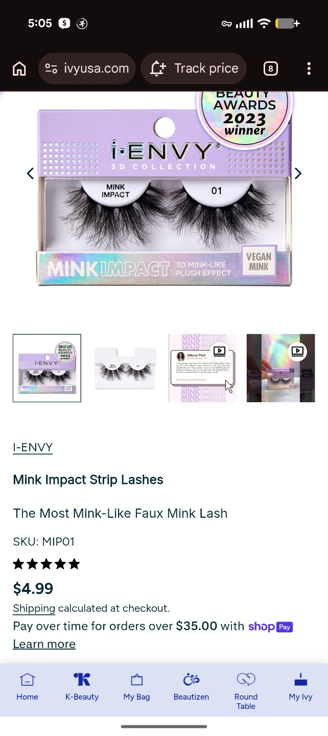 i-ENVY Mink Impact Lite Vegan Mink Lash - photo 3