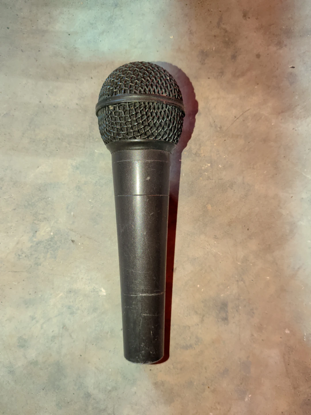 Black Wired Microphone
