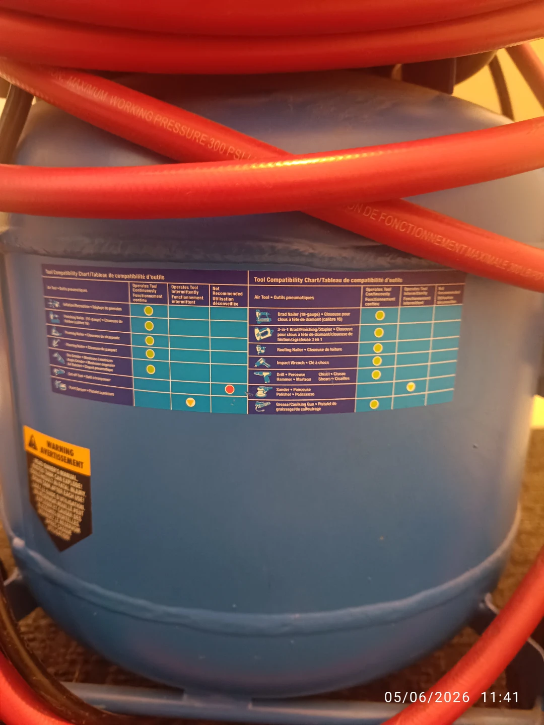 Mastercraft Air Compressor with Hose - photo 3