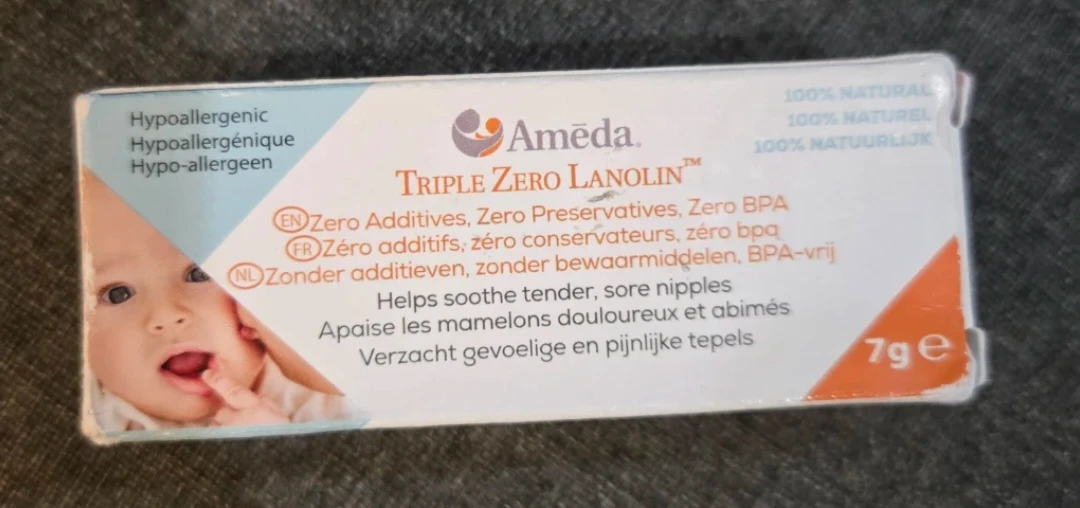 Ameda Triple Zero Lanolin Nipple Cream 7g