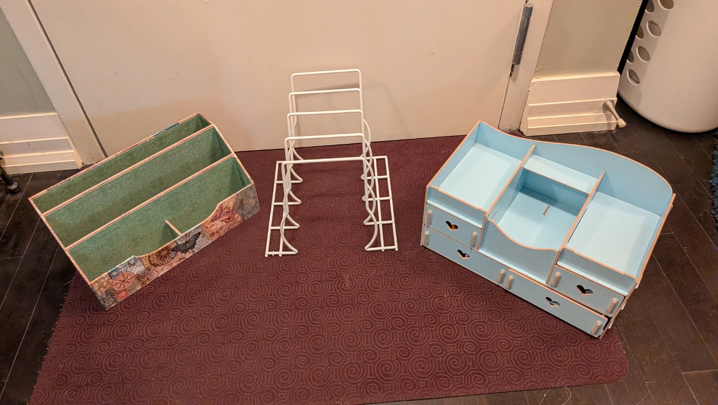 Desk Organizers - 3 Piece Set