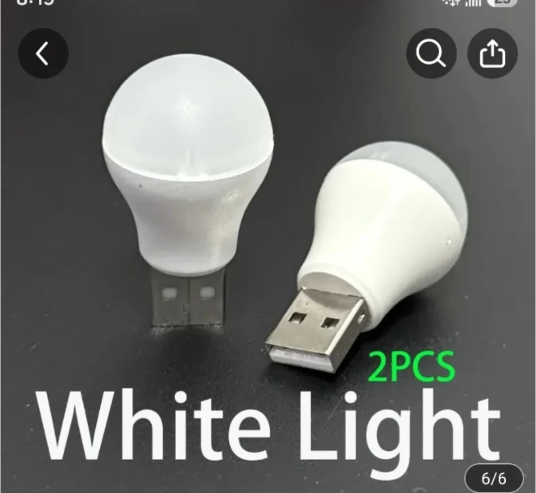 USB LED Bulb Light (2 Pack) - photo 3