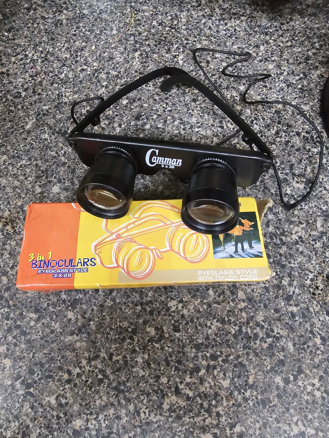 Camman 3-in-1 Eyeglass Style Binoculars 3X28 - photo 2