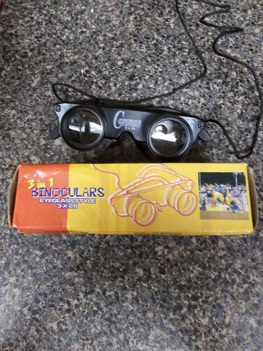 Camman 3-in-1 Eyeglass Style Binoculars 3X28 - photo 4