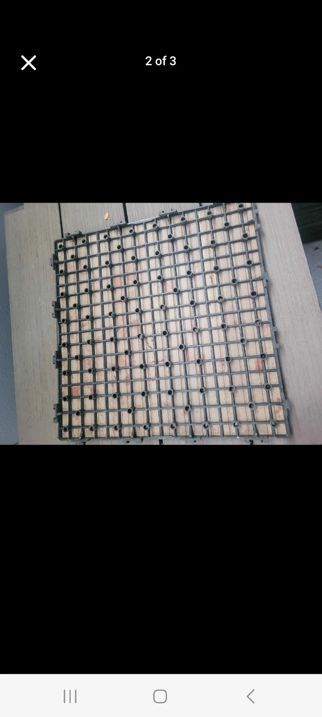 Deck Tiles Interlocking Square 4 Pieces - photo 3