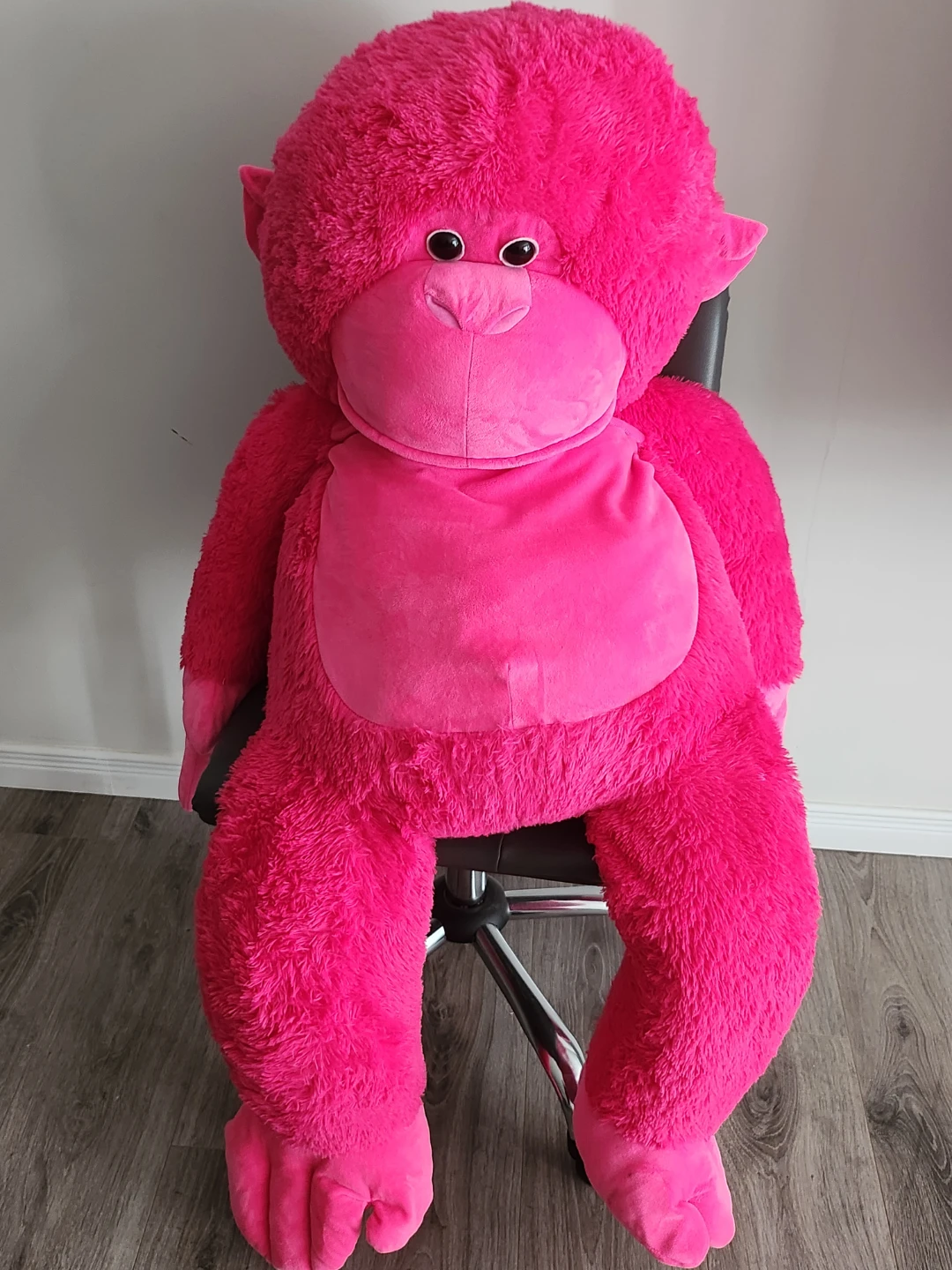 Giant Pink Monkey Plush Toy