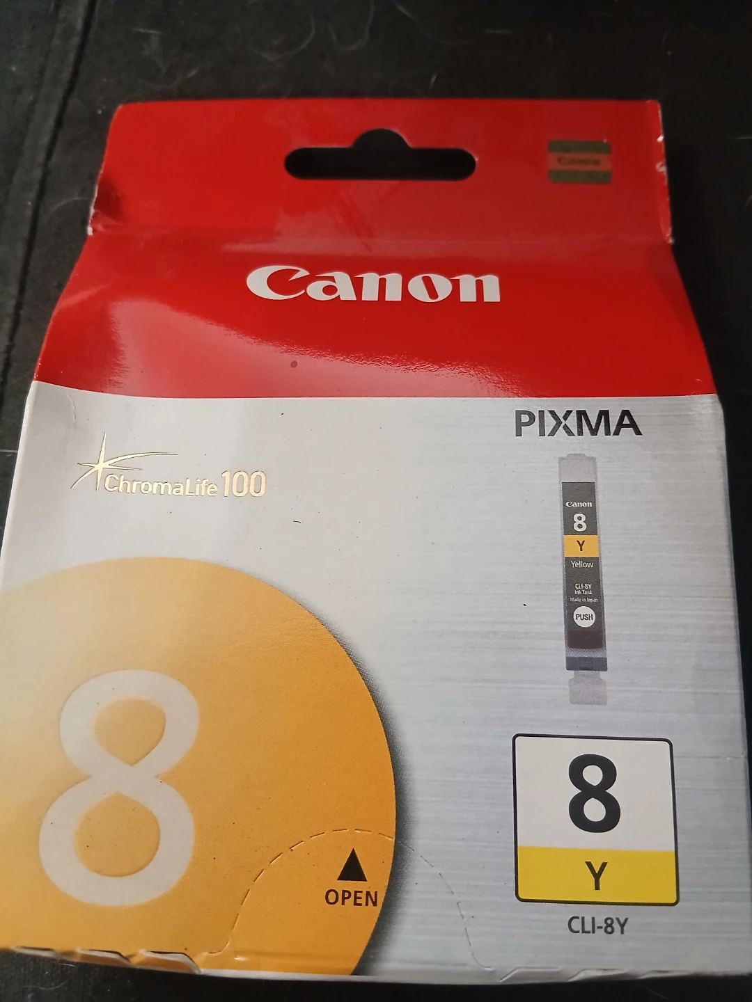 Canon PIXMA CLI-8Y Yellow Ink Tank
