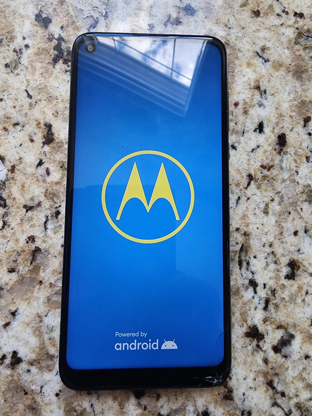 Motorola g fast small crack bottom right unlocked