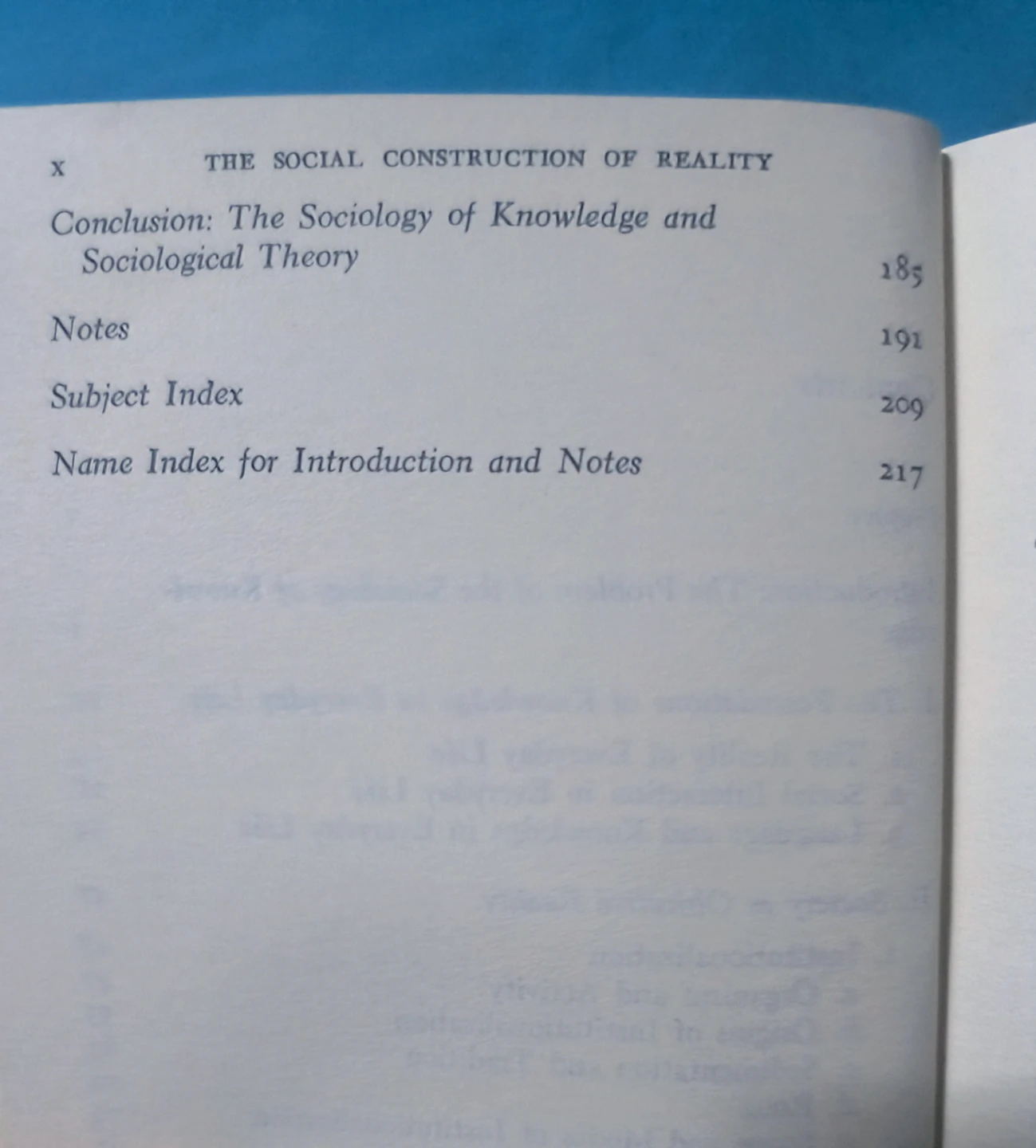 The Social Construction of Reality, 1967, softcover - photo 4