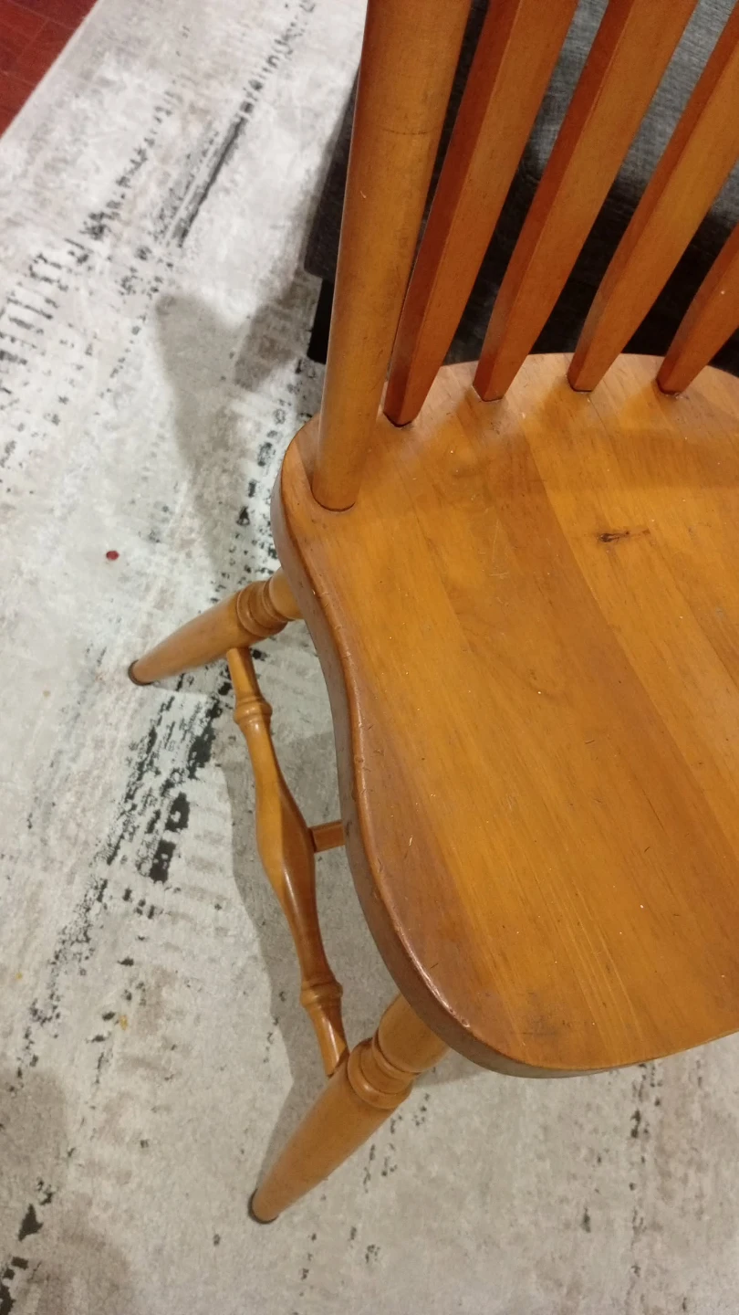 Wooden Dining Chairs set of 4 - photo 2