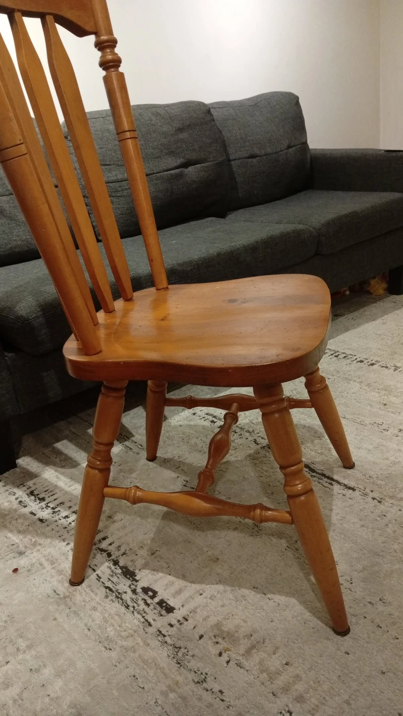 Wooden Dining Chairs set of 4 - photo 3