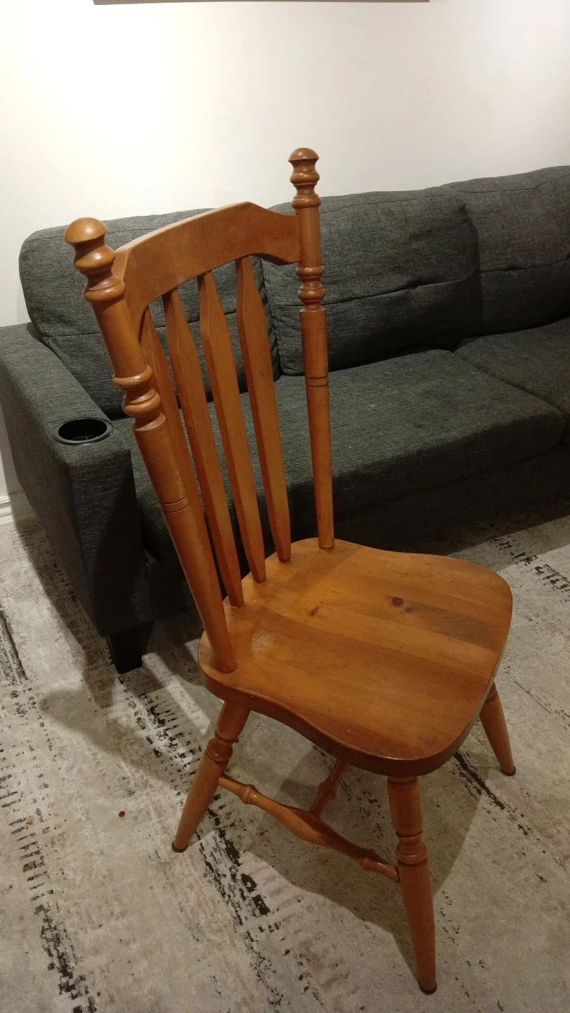 Wooden Dining Chairs set of 4 - photo 4