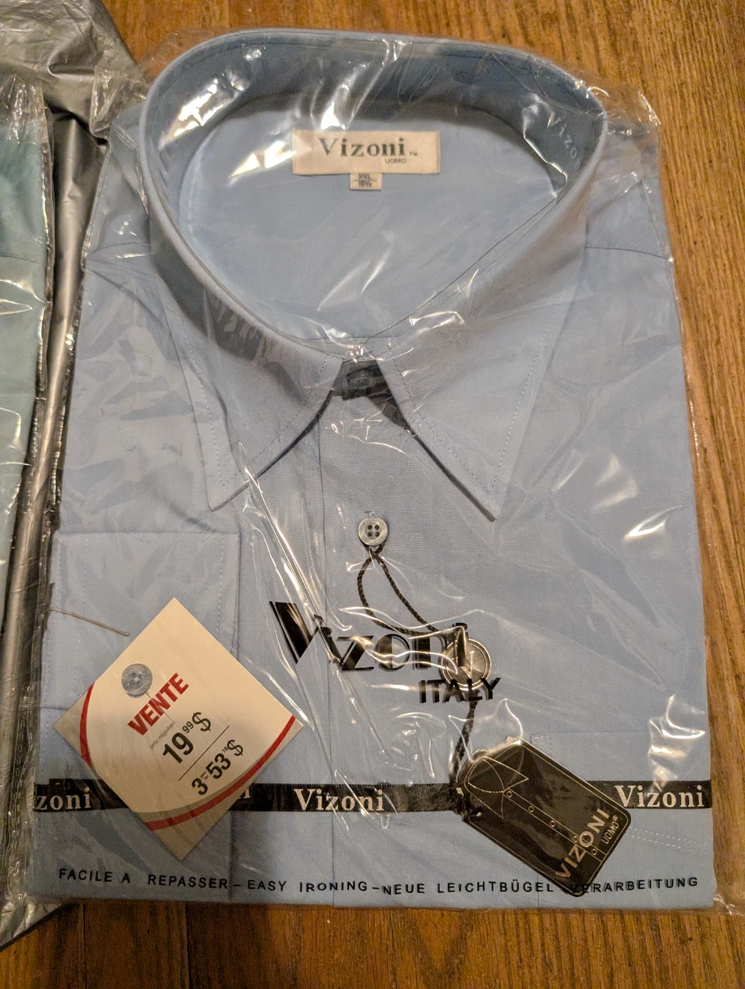 Vizoni Uomo Dress Shirt XXL ( $20 for both  $10 each) - photo 3