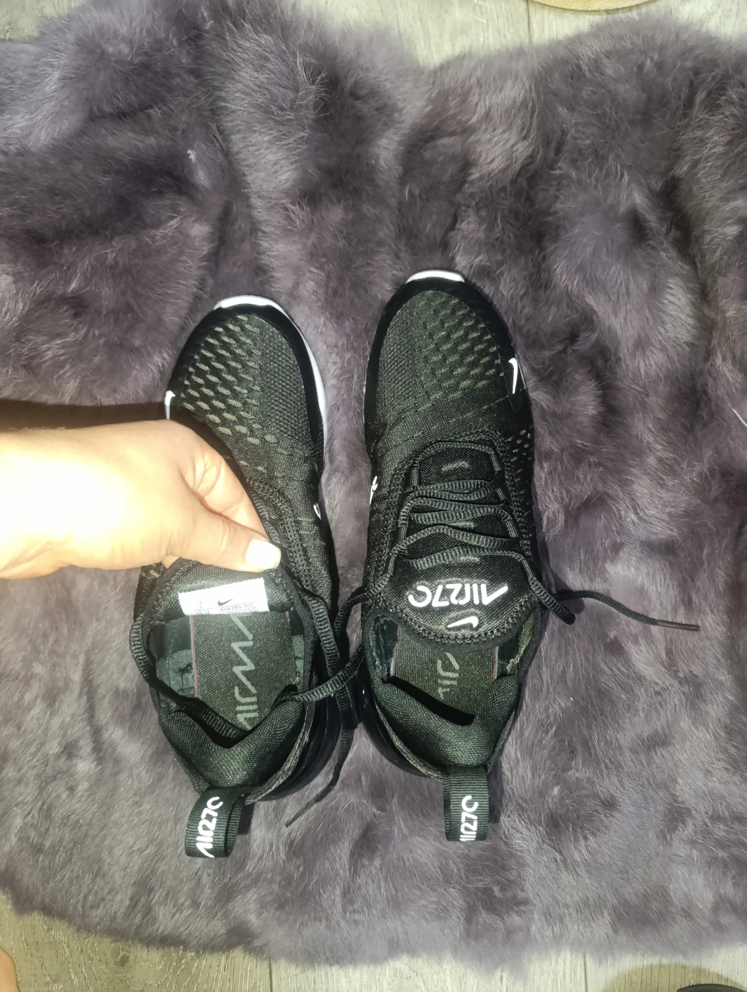 Nike Air Max 270 Black White Sneakers - photo 2