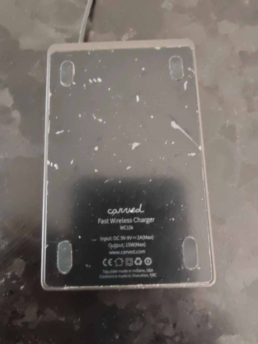 Carved Wireless Charger WCI5S - photo 2