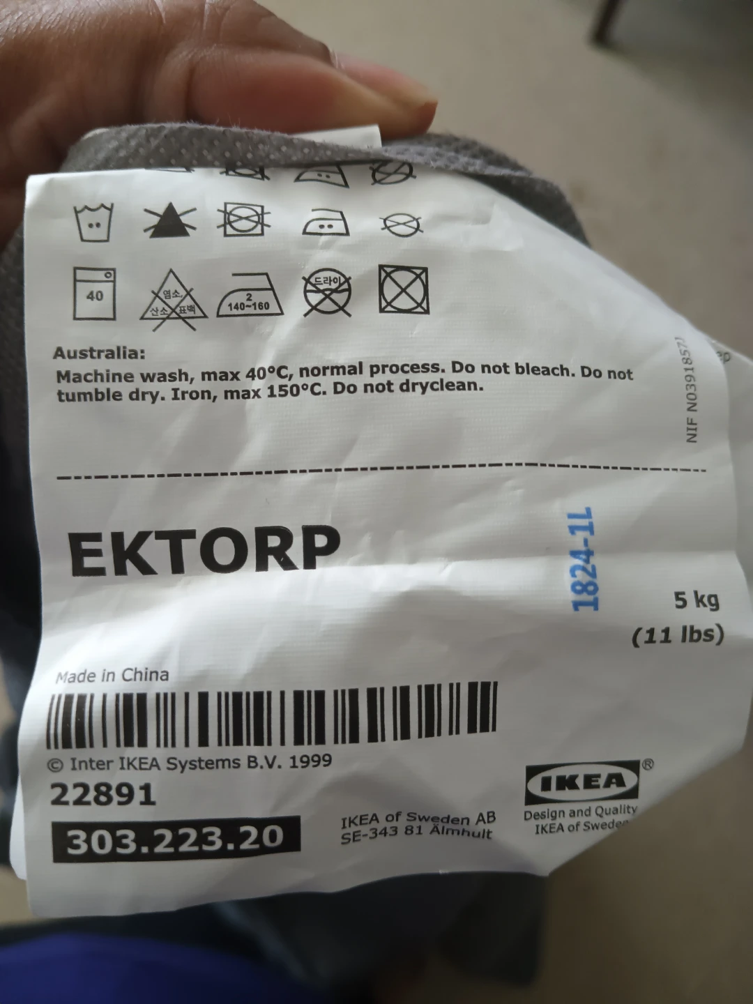 IKEA Ektorp Sofa Cover