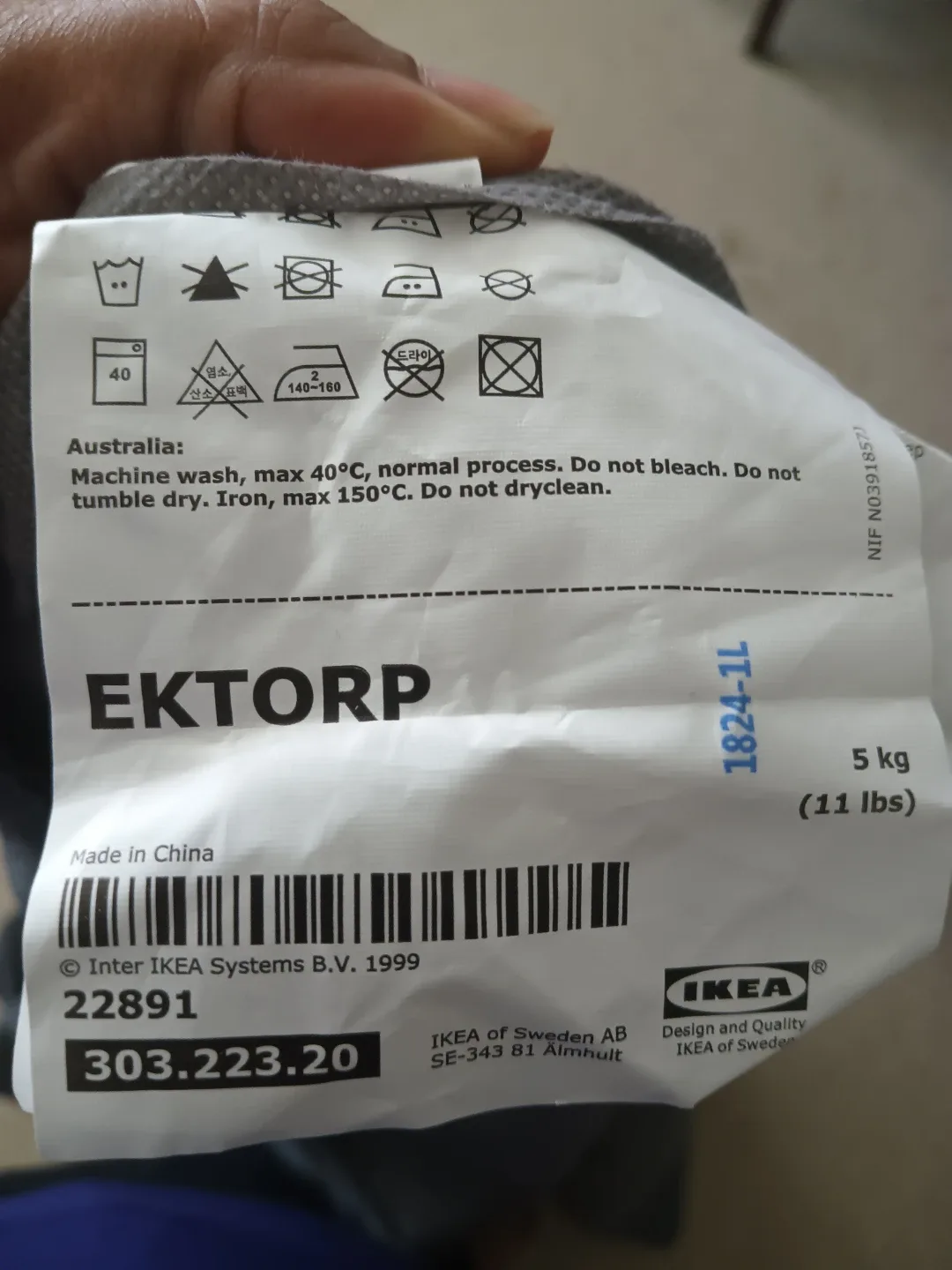IKEA Ektorp Sofa Cover