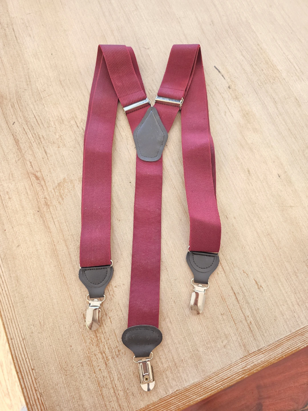 Jeffrey Banks White and red  Suspenders - photo 3