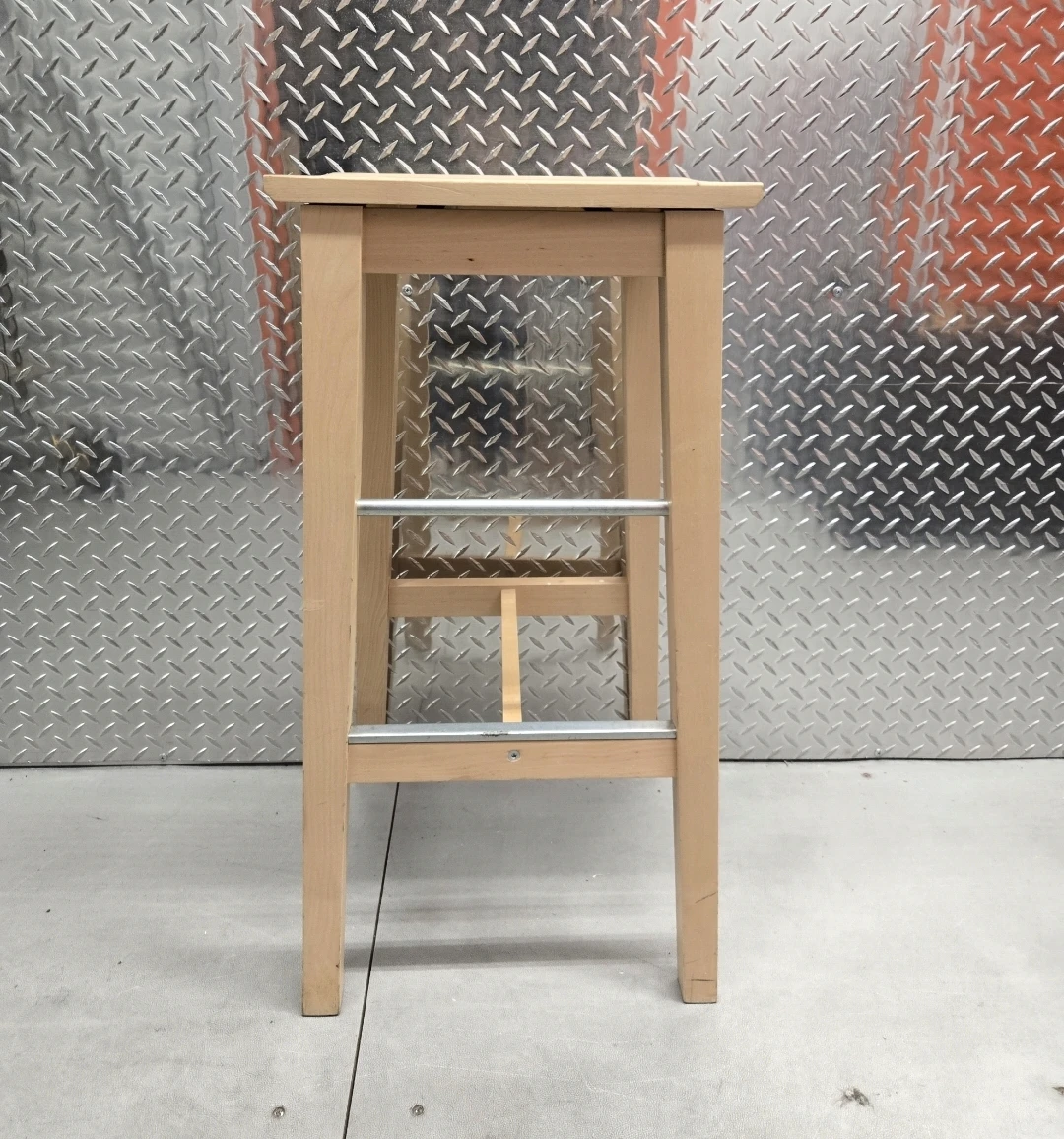 Solid Wood 29-Inch Bar Stool - Sturdy & Clean
