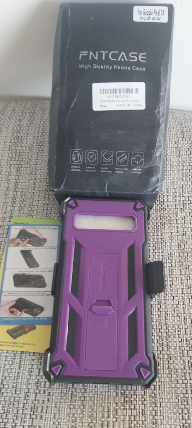 FNTCASE High Quality Phone Case for Google Pixel 7A - Purple