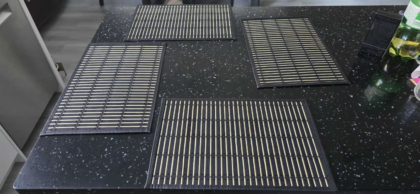 Set of 4 Bamboo Placemats - photo 3