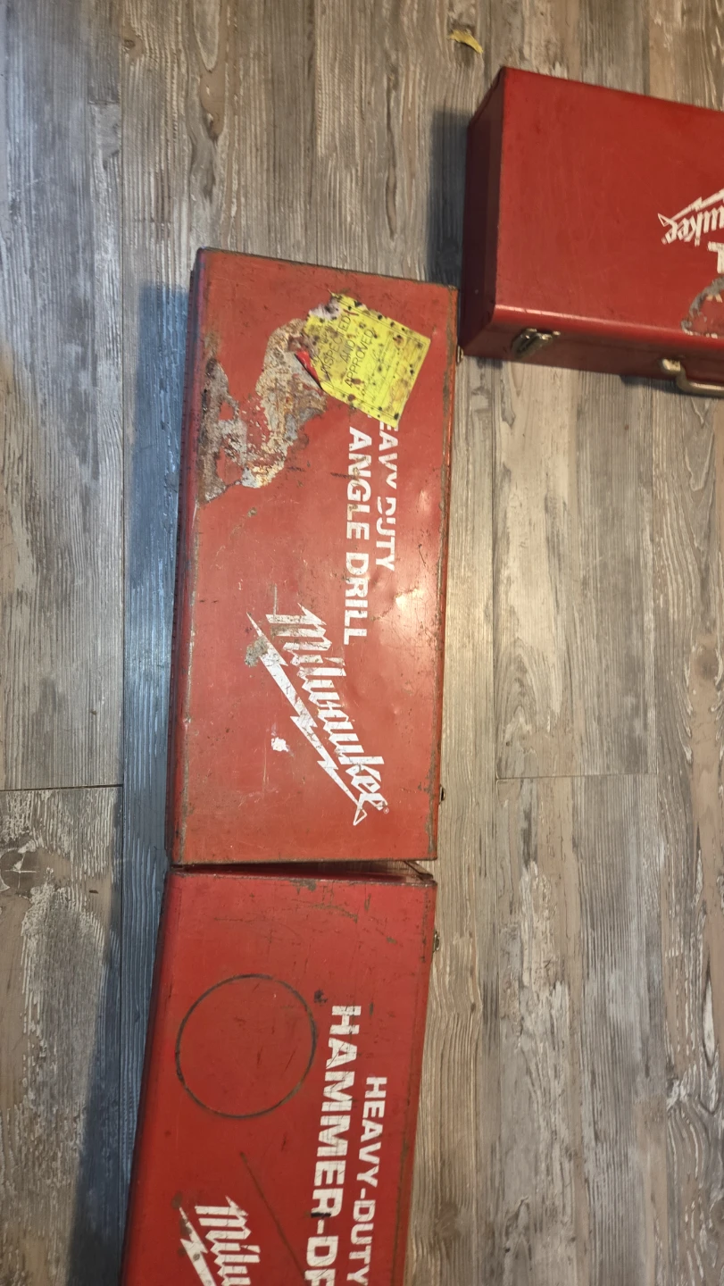 Milwaukee Heavy-Duty Angle Drill and Hammer-Drill Set