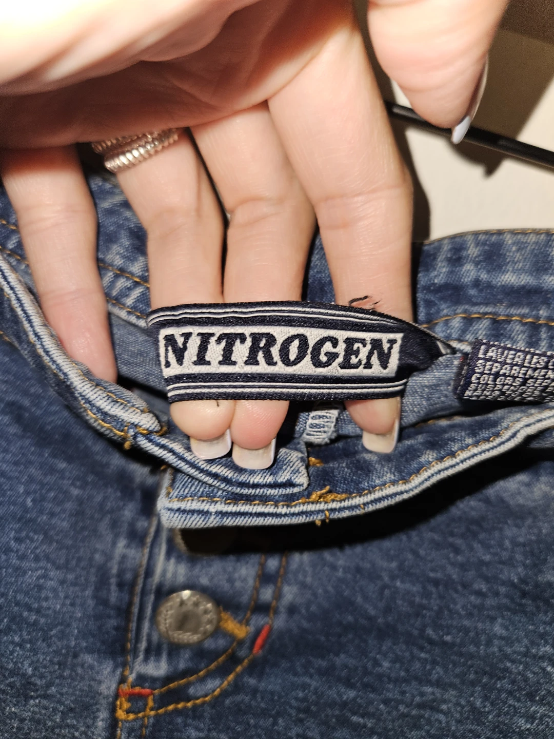 Nitrogen Denim Shorts Size 7 - photo 3