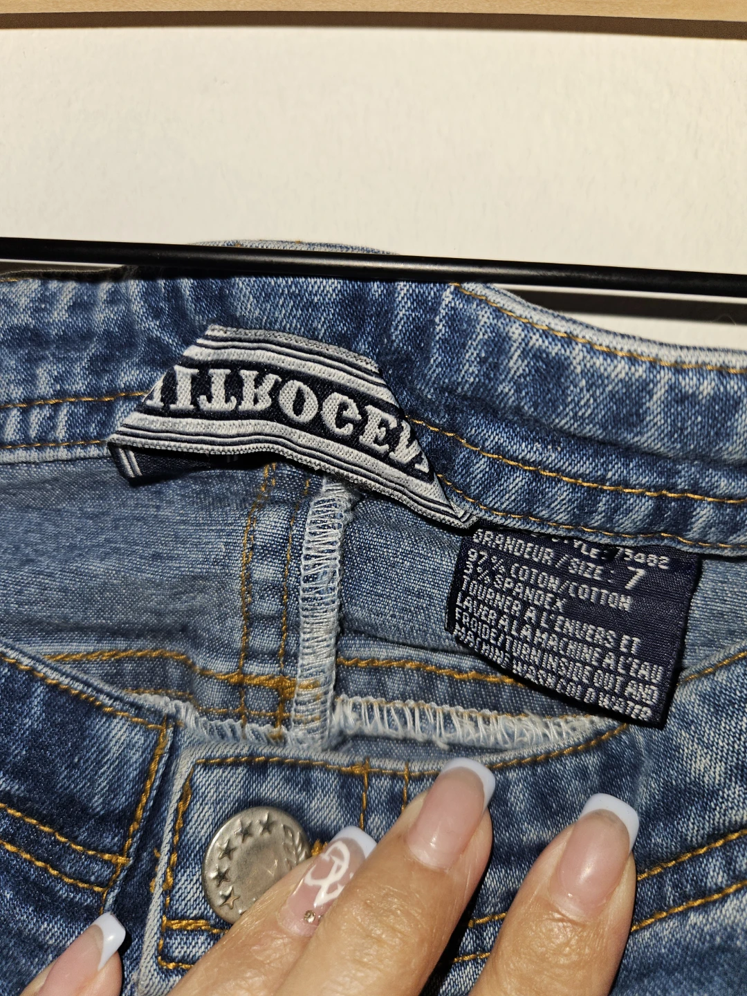 Nitrogen Denim Shorts Size 7 - photo 4