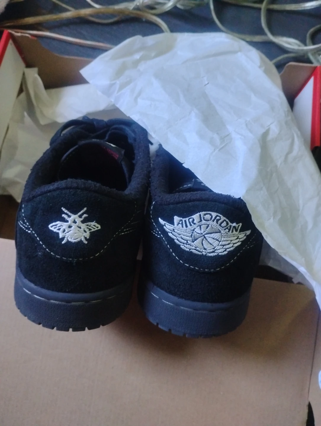 Nike Air Jordan 1 Low Travis Scott Black Phantom