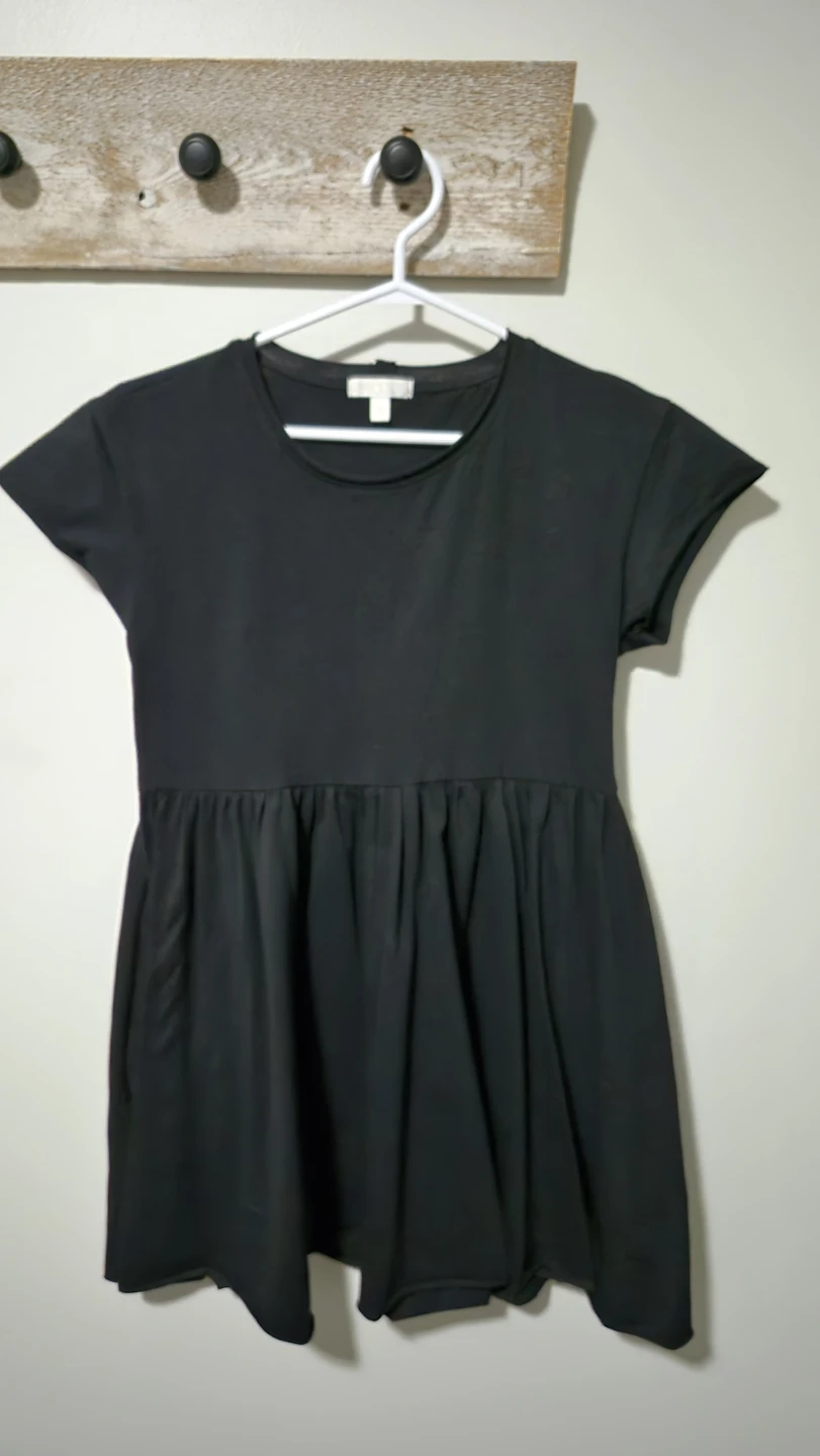 Black T-Shirt Dress