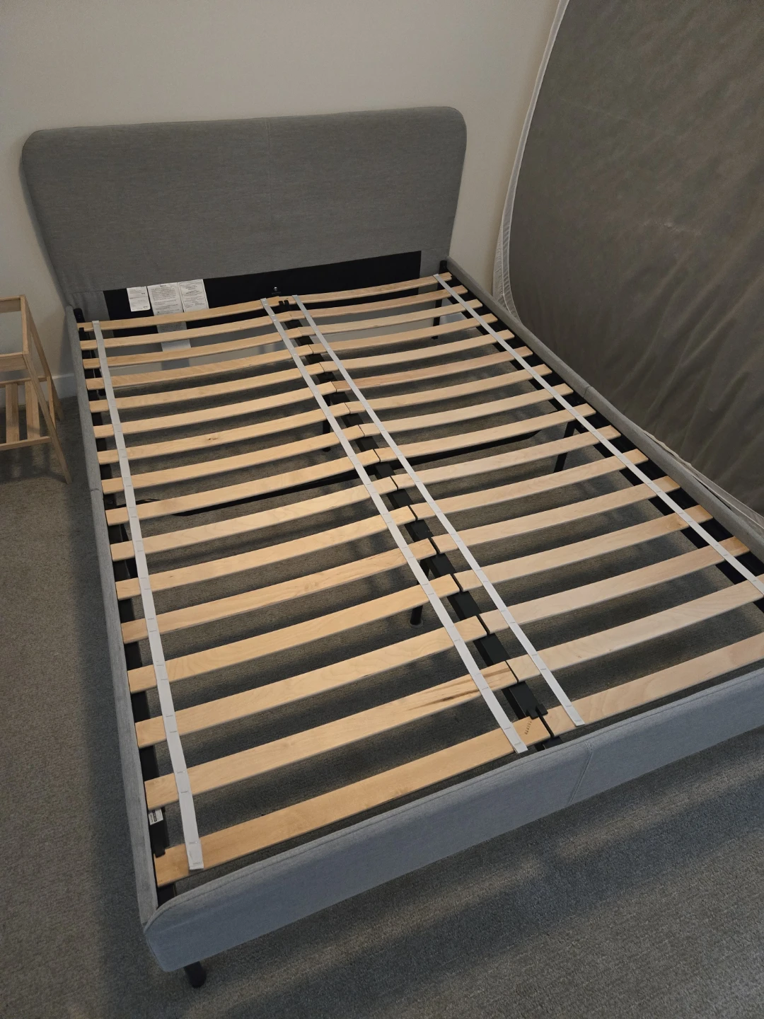 IKEA SLATTUM Upholstered Bed Frame - photo 2