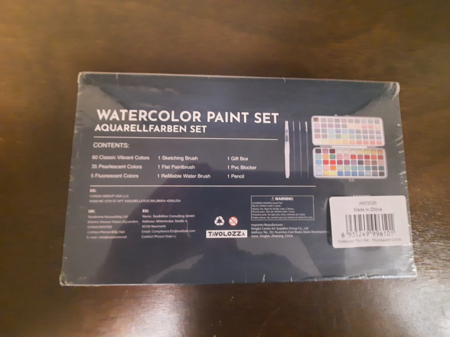 TAVOLOZZA Watercolor Paint Set - 100 Assorted Colors - photo 3