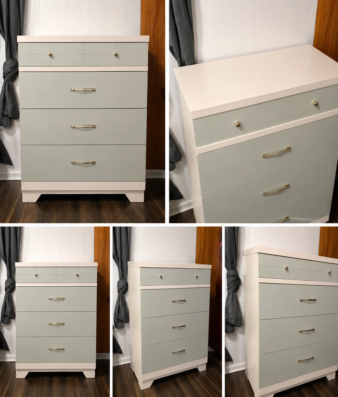 Vintage 5-Drawer Dresser