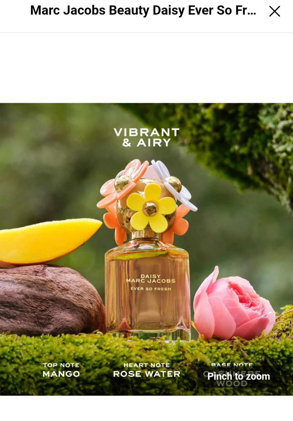 Brand NEW Marc Jacob's Ever So Fresh Eau de Parfum 125 ml ✨️ - photo 3