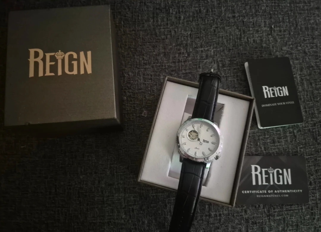 REIGN Automatic Watch - Stainless Steel, Water Resistant