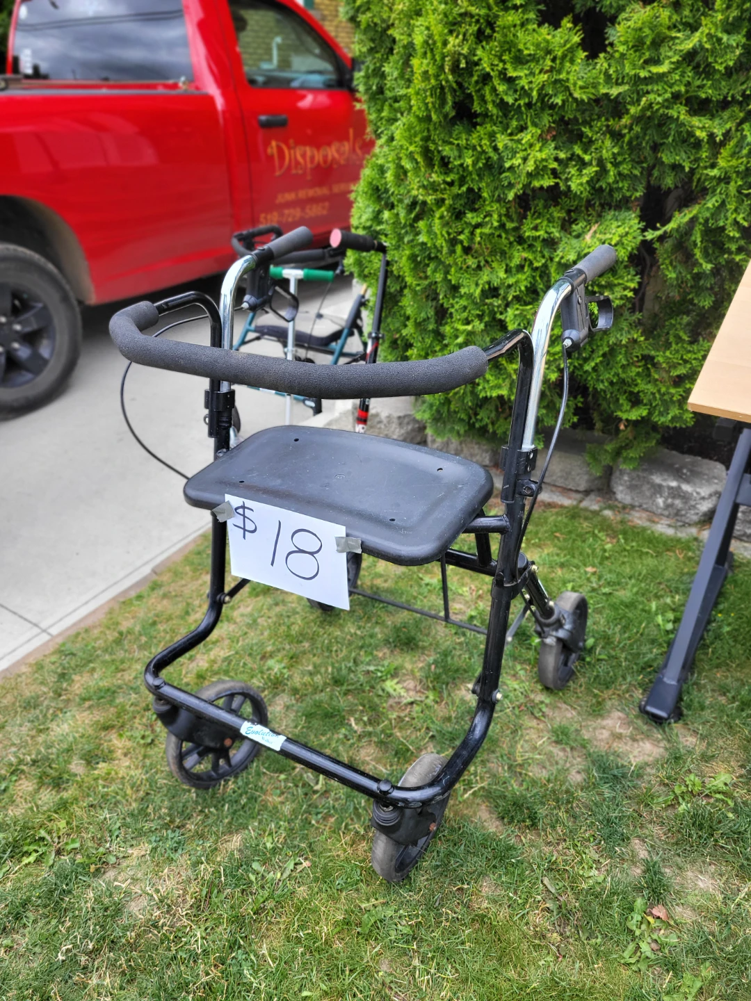 Walker with Seat