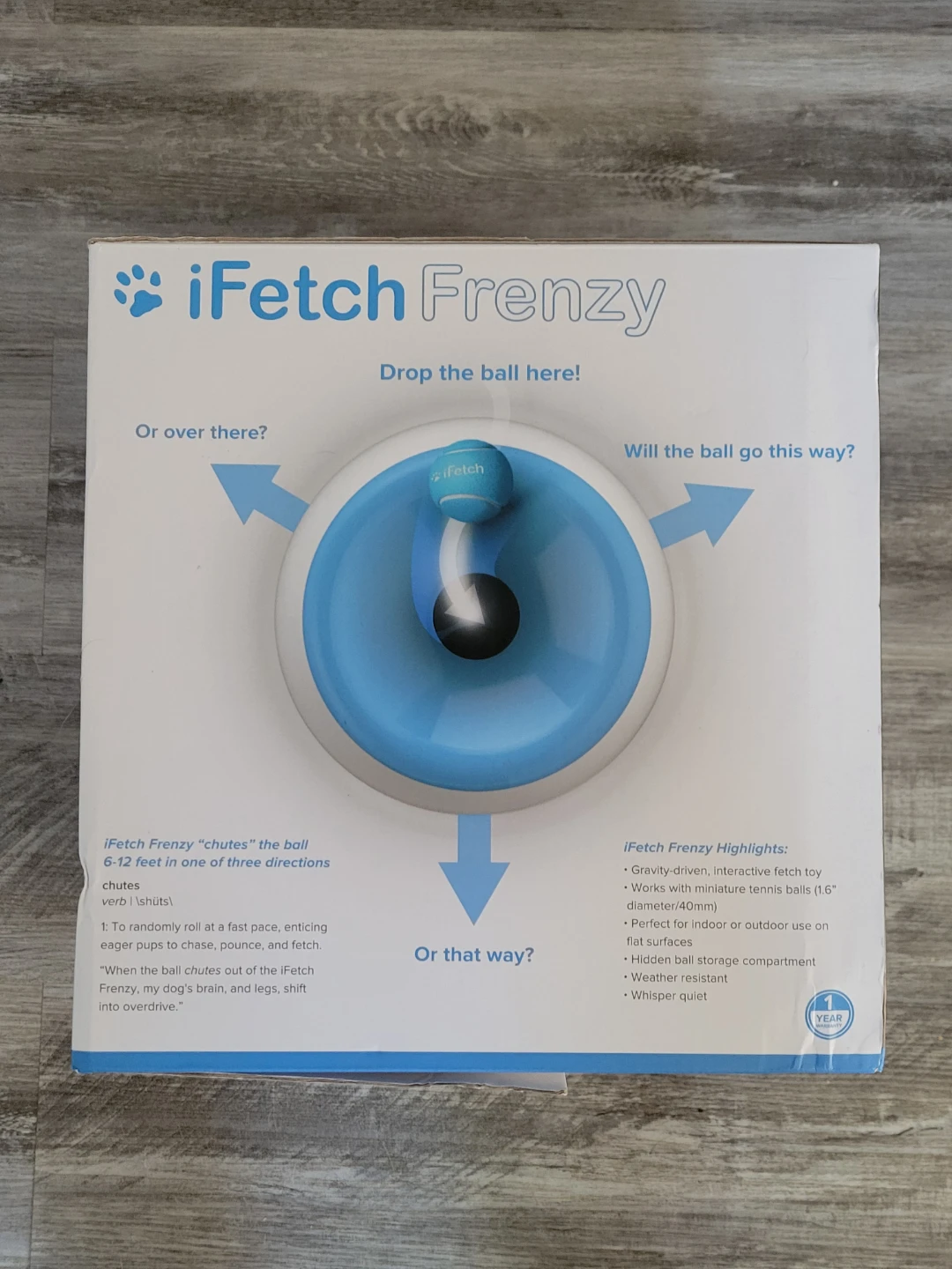 iFetch Ball Frenzy Dog Toy (Self Operated) - photo 2