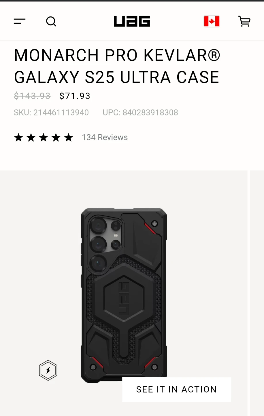 UAG Case for Samsung Galaxy S25 Ultra & S24 Ultra - photo 2
