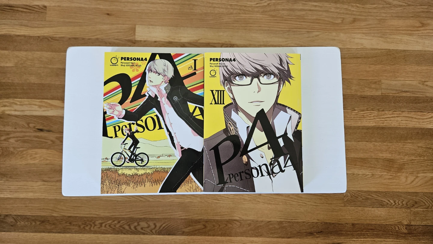 Persona 4 Manga - Volumes 01 & 13