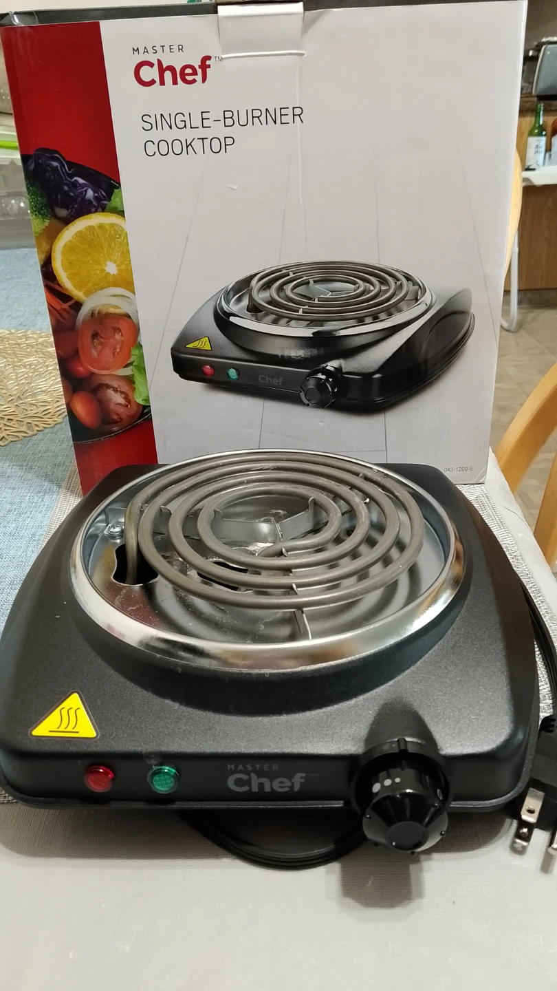 Master Chef Single-Burner Cooktop - photo 2